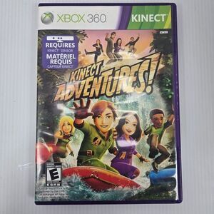 Xbox 360 Kinect Adventures Game Complete‎ with Manual - Motion Sensor Required